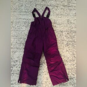 Lands End Brand Purple Snow/ All Weather Overalls